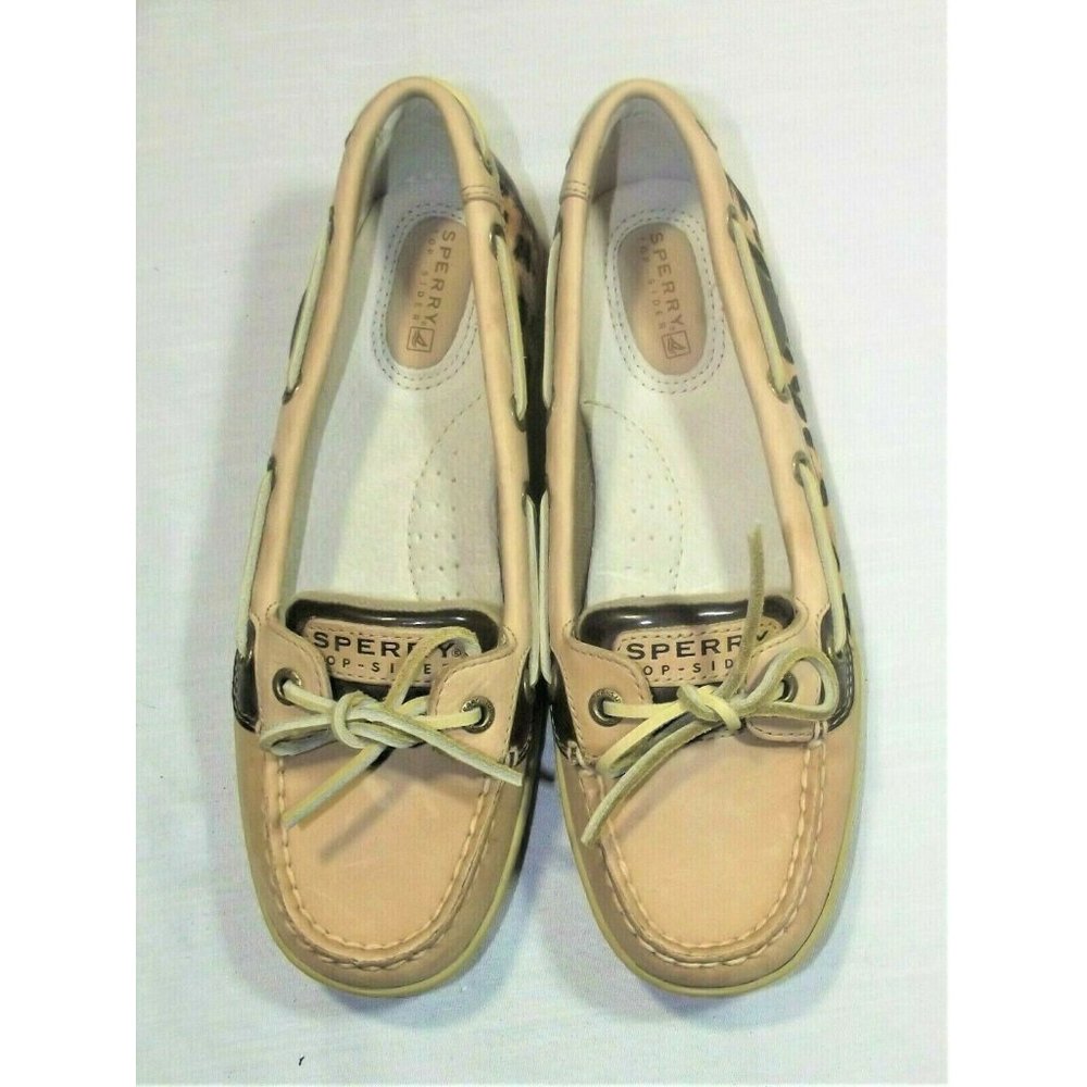 NEW SPERRY TAN / BROWN ANGELFISH TOP-SIDER BOAT 7M